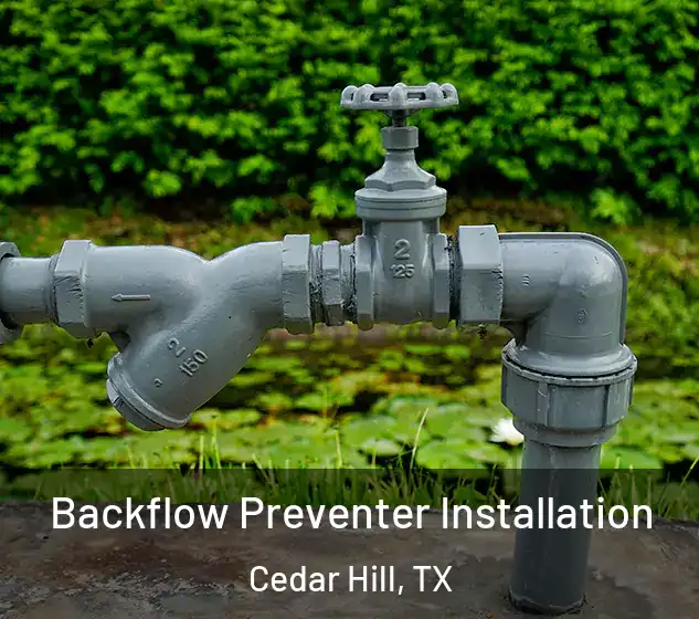  Backflow Preventer Installation Cedar Hill, TX