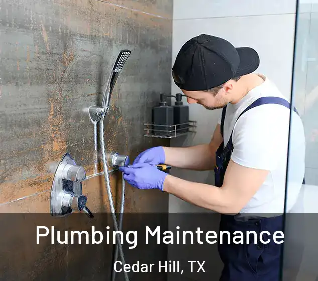  Plumbing Maintenance Cedar Hill, TX