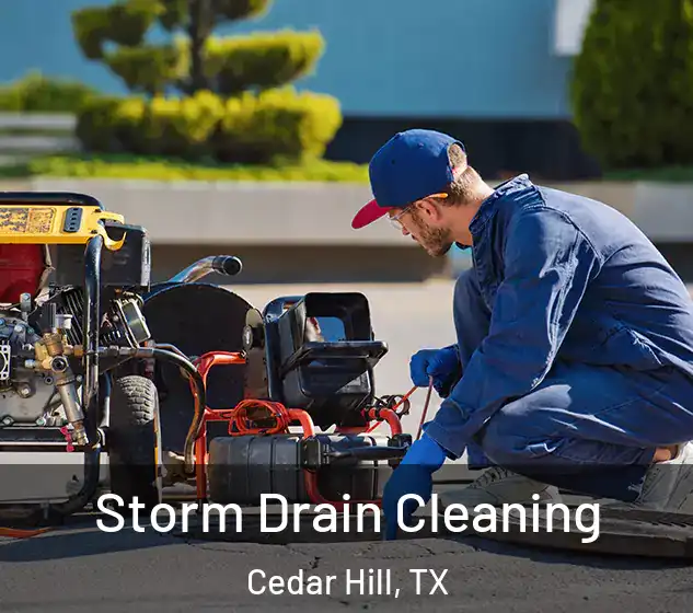  Storm Drain Cleaning Cedar Hill, TX