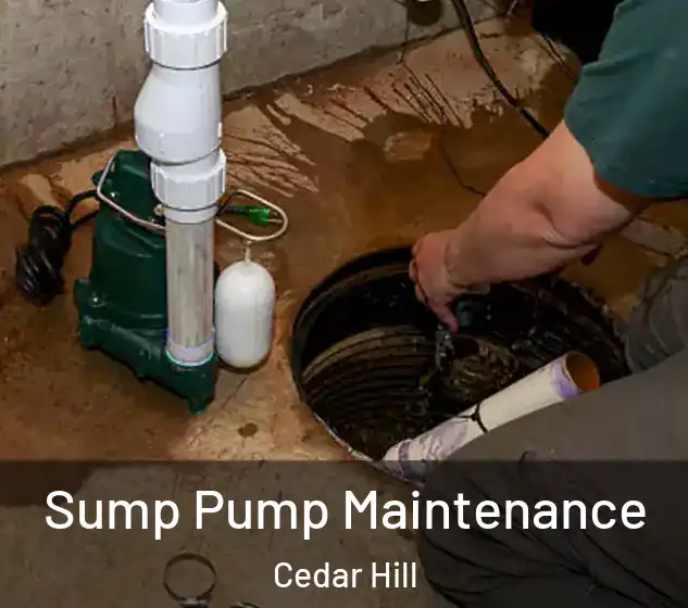  Sump Pump Maintenance Cedar Hill