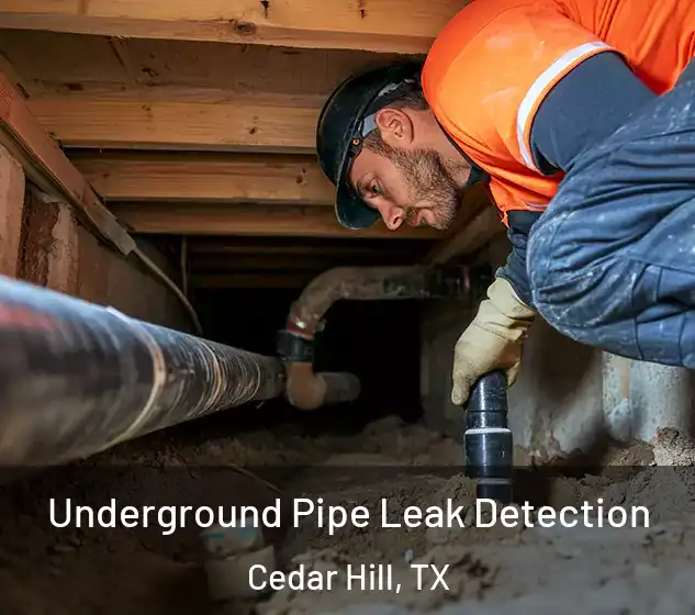  Underground Pipe Leak Detection Cedar Hill, TX