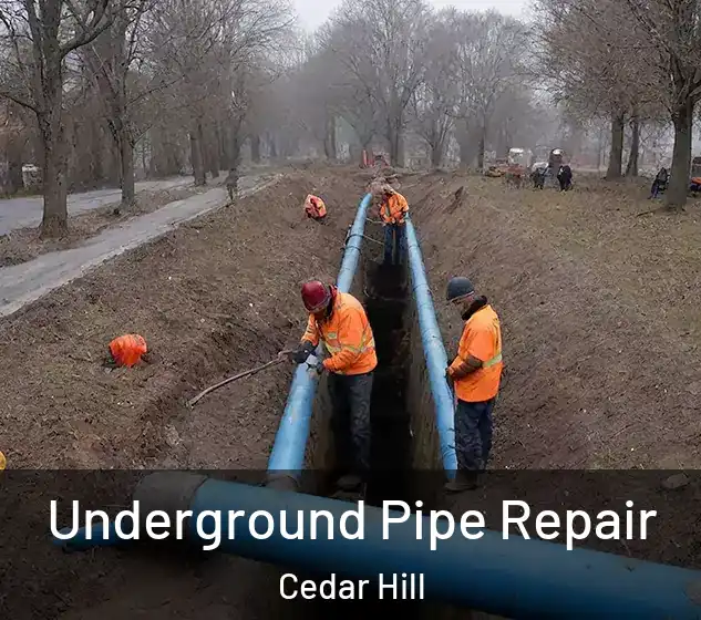  Underground Pipe Repair Cedar Hill