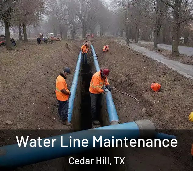  Water Line Maintenance Cedar Hill, TX